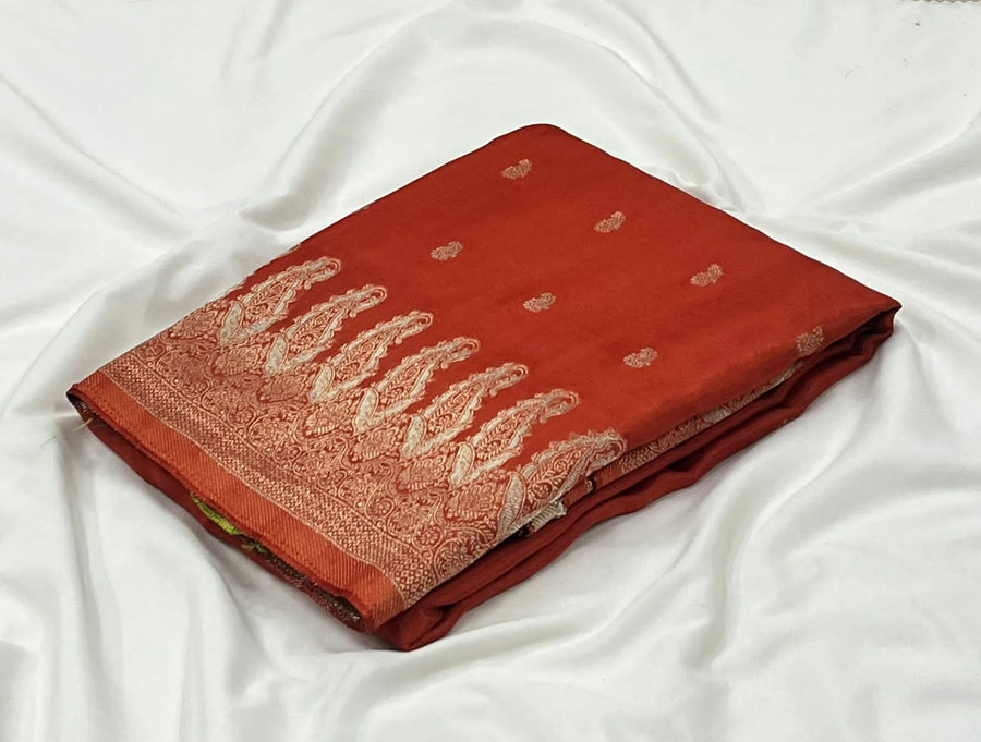 Premium HO Russian viscose crepe silk saree