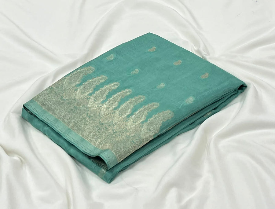 Premium HO Russian viscose crepe silk saree