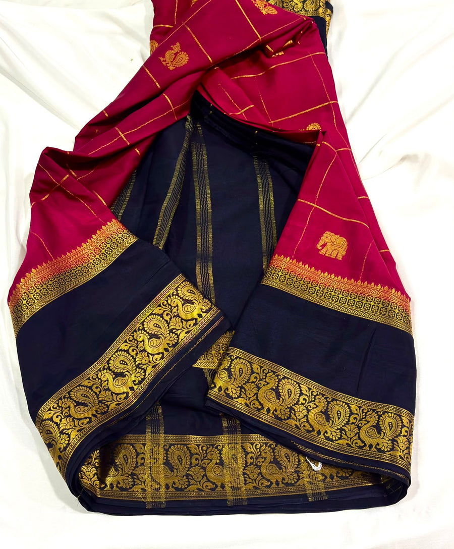 Premium ND crepe silk sarees