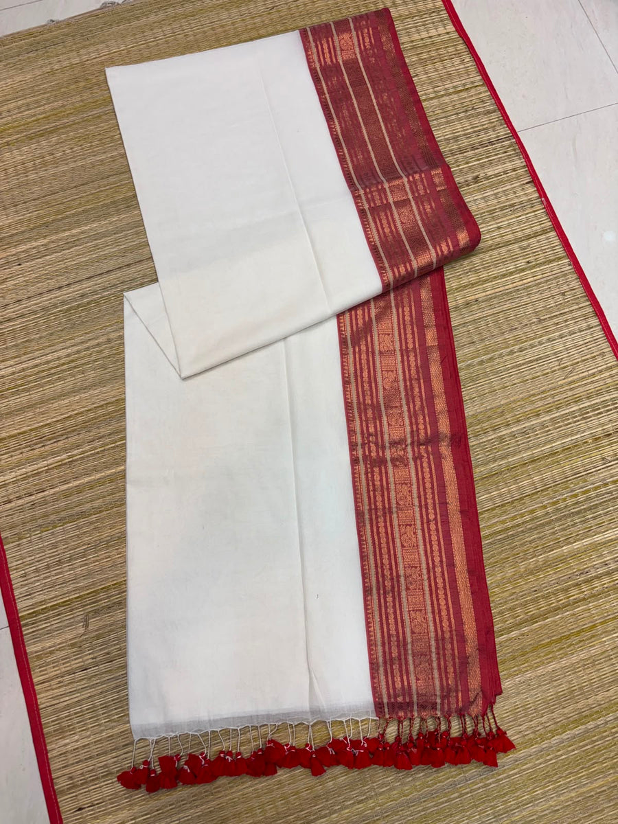 Premium Mul Kanchi Cotton Saree