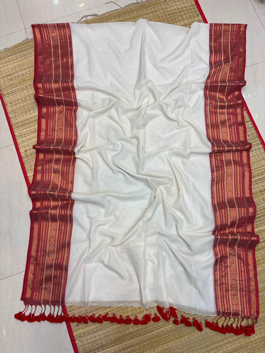 Premium Mul Kanchi Cotton Saree
