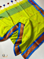 Pure mull cotton saree