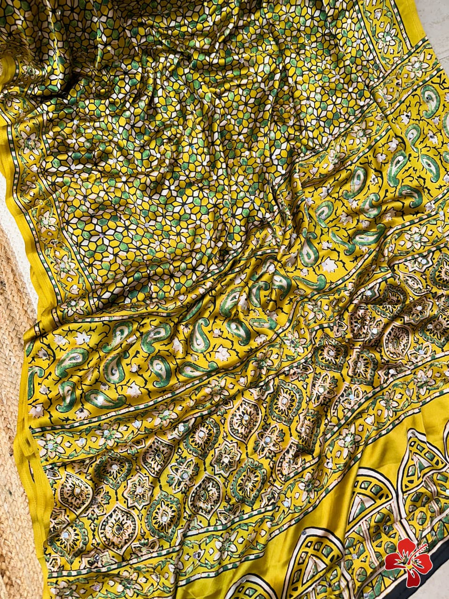 pure viscose modal silk sarees
