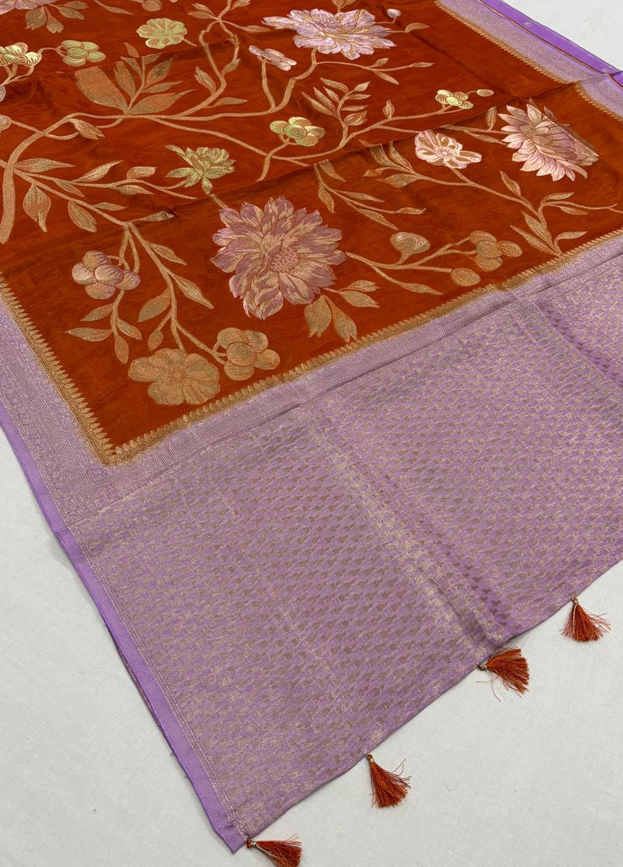 The Premium HO Viscose Silk Saree