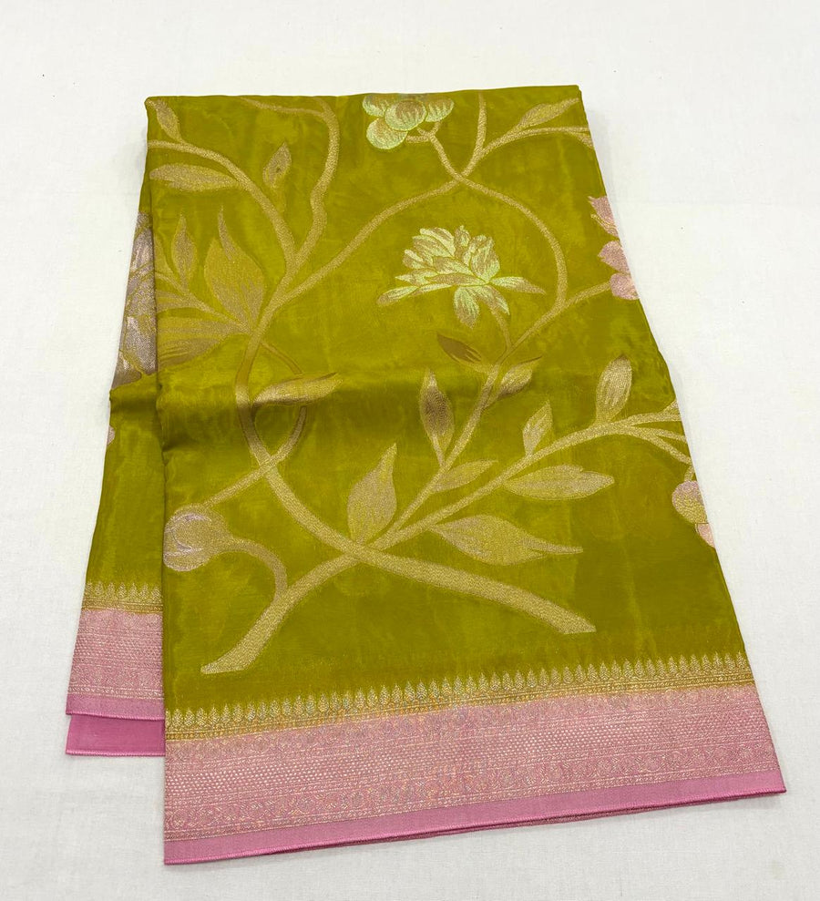The Premium HO Viscose Silk Saree