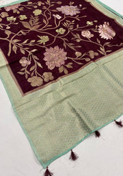The Premium HO Viscose Silk Saree