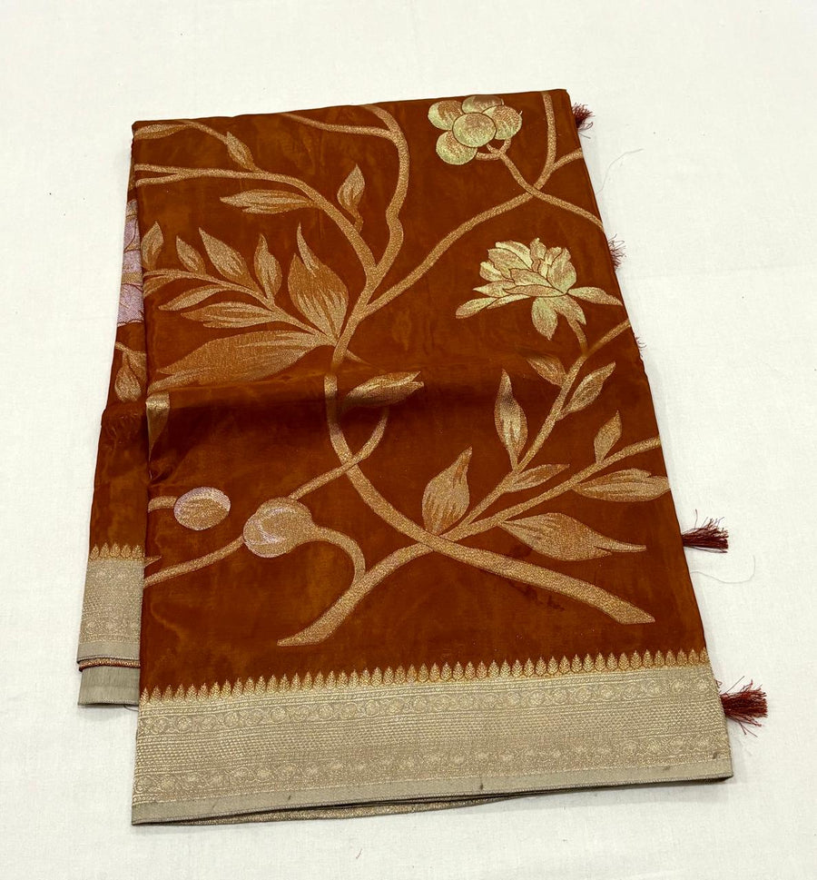 The Premium HO Viscose Silk Saree