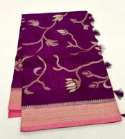 The Premium HO Viscose Silk Saree