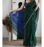 Semi Maheswari Cotton Silk Sarees