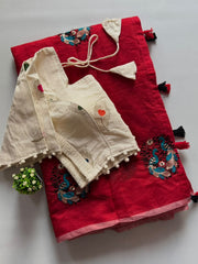 Chanderi silk fabric