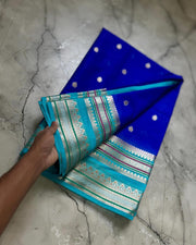 Banarasi Premium Dyeable Semi Kataan Silk Sarees