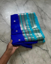 Banarasi Premium Dyeable Semi Kataan Silk Sarees