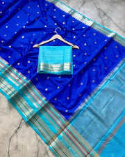 Banarasi Premium Dyeable Semi Kataan Silk Sarees