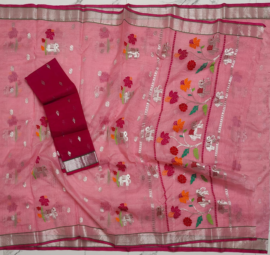 Pure Zari Kota Sarees