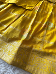 Floral Cotton Lehenga in elegant Floral Chex theme