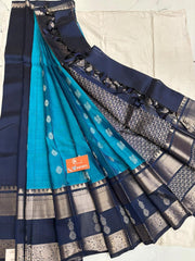 Pure Handloom Mangalagiri Pattu saree