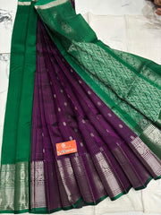 Pure Handloom Mangalagiri Pattu saree