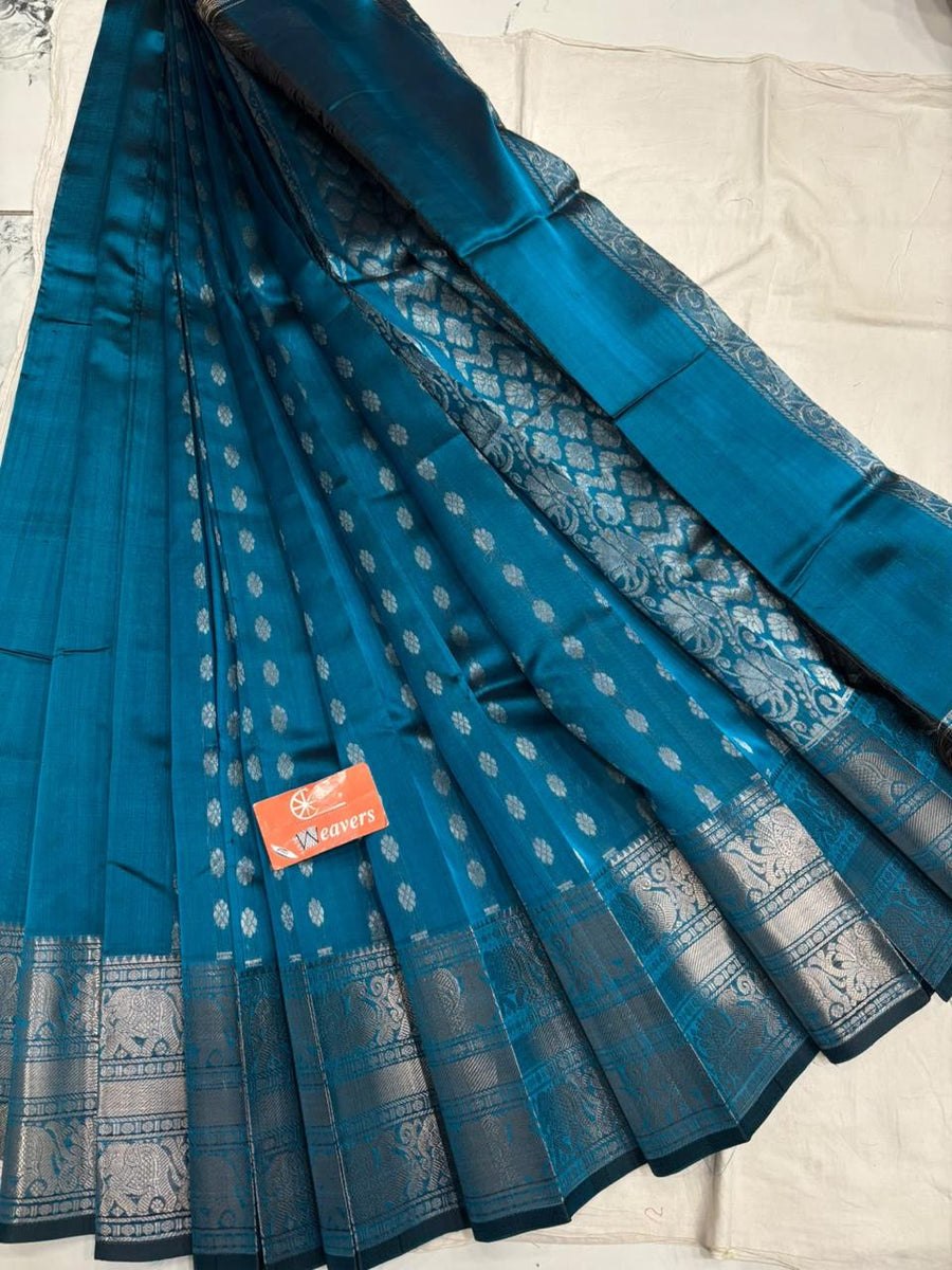 Pure Handloom Mangalagiri Pattu saree