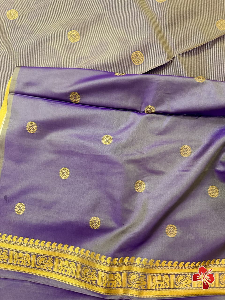 Semi Kanjivaram soft silk saree