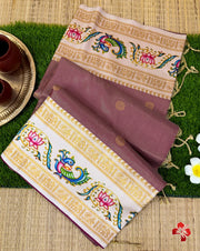 Semi Kanjivaram soft silk saree