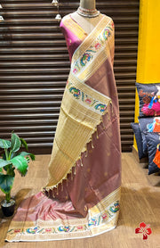 Semi Kanjivaram soft silk saree