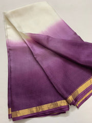 Pure Silk Kota Shaded Saree with Blouse