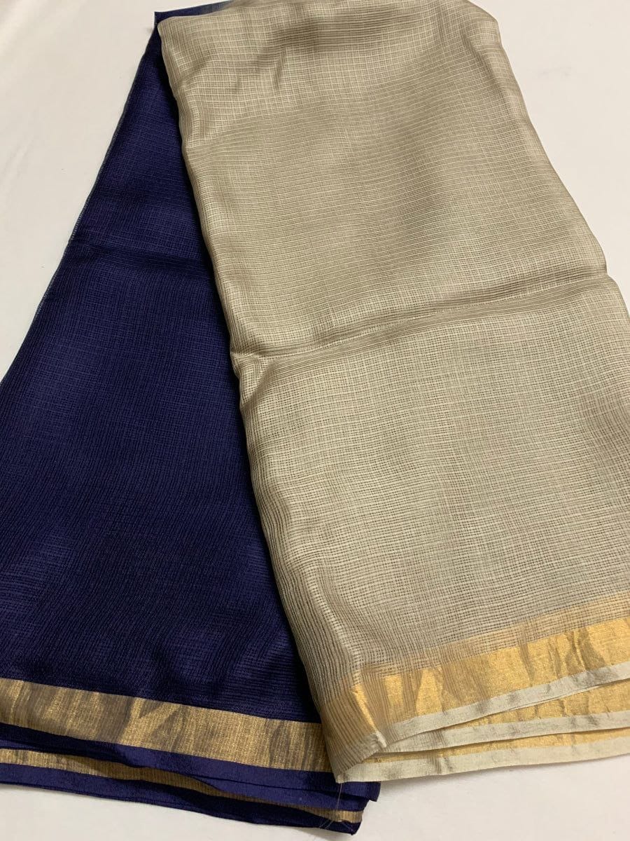 Pure Silk Kota Shaded Saree with Blouse