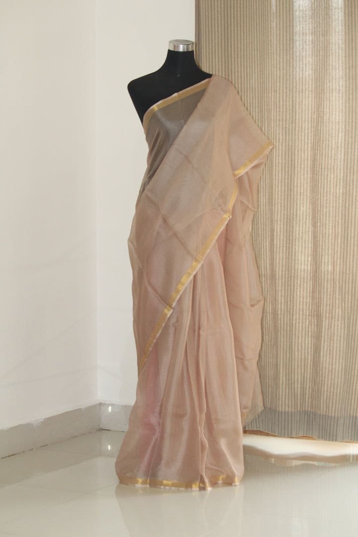 Pure Silk Kota Shaded Saree with Blouse
