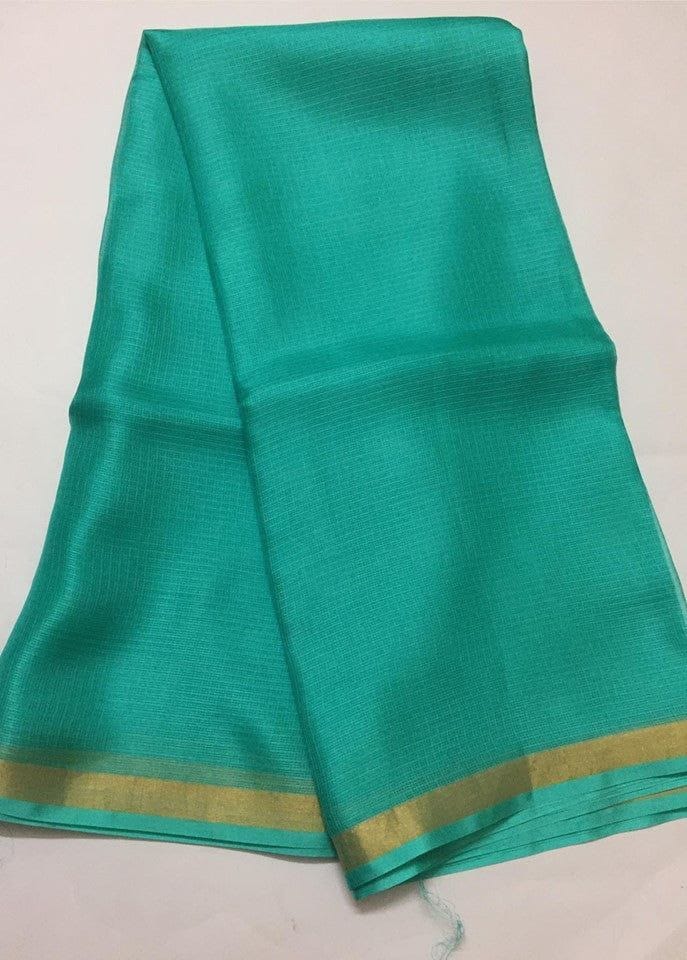 Pure Silk Kota Shaded Saree with Blouse