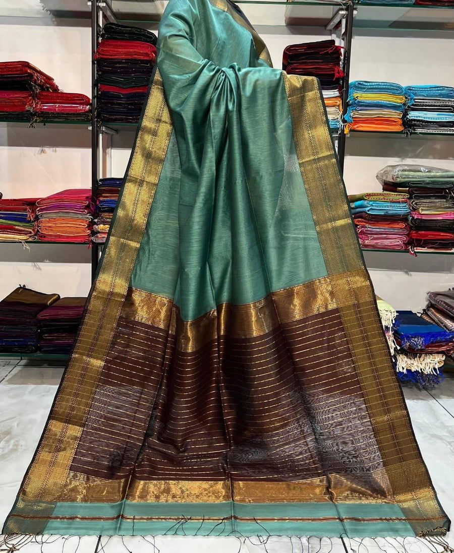 New Design – Beautiful Contrast Saree
