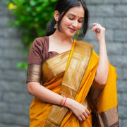 New Design – Beautiful Contrast Saree
