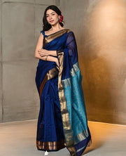 New Design – Beautiful Contrast Saree