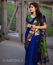 New Design – Beautiful Contrast Saree