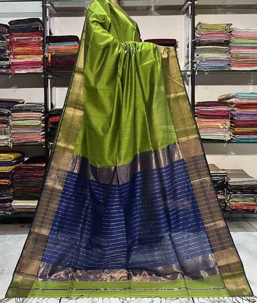 New Design – Beautiful Contrast Saree