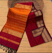 New Design – Beautiful Contrast Saree