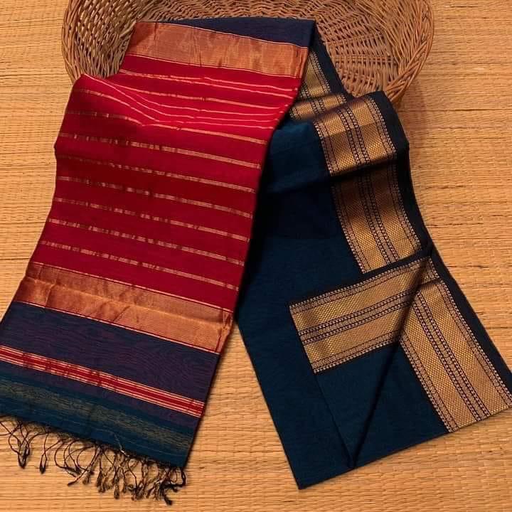 New Design – Beautiful Contrast Saree