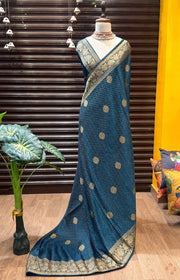 Discover timeless elegance with this exquisite viscose saree