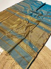 Pure Maheshwari handloom tissue saree