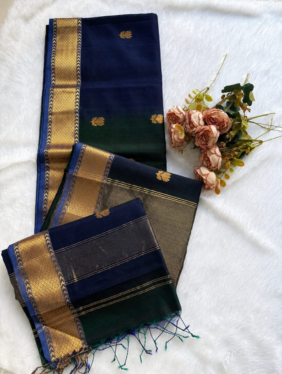 Handloom Maheswari Cotton silk sarees