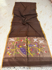 Muslin Jamdani saree