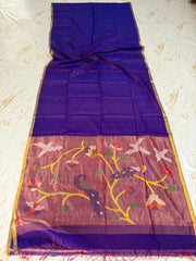 Muslin Jamdani saree