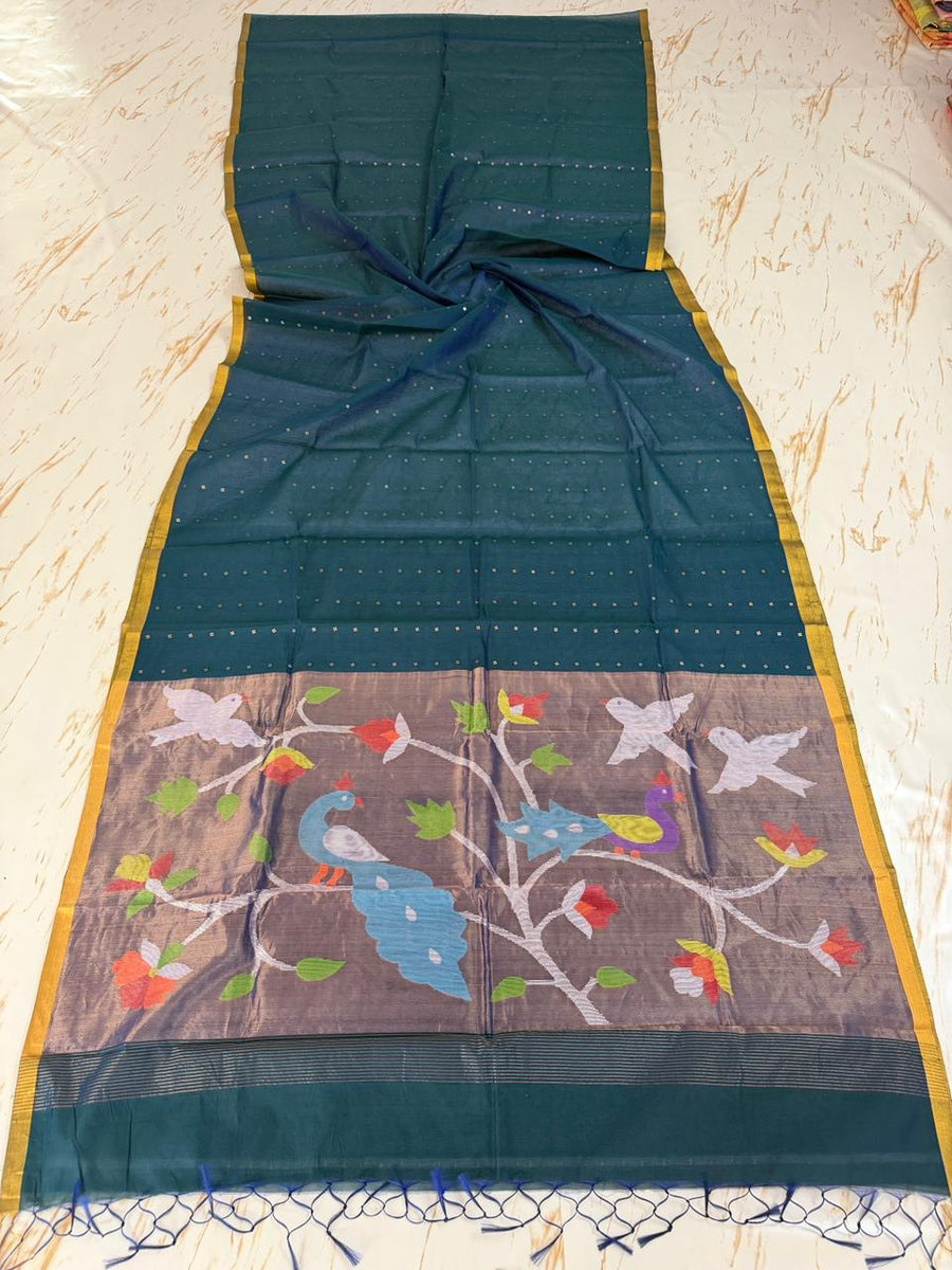 Muslin Jamdani saree