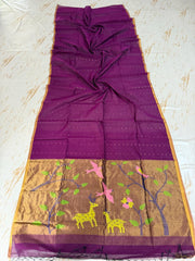 Muslin Jamdani saree