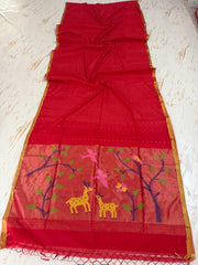 Muslin Jamdani saree