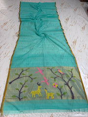 Muslin Jamdani saree