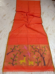 Muslin Jamdani saree