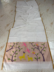 Muslin Jamdani saree