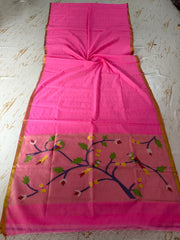 Muslin Jamdani saree