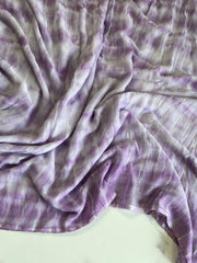Indigo-dyed Shibori