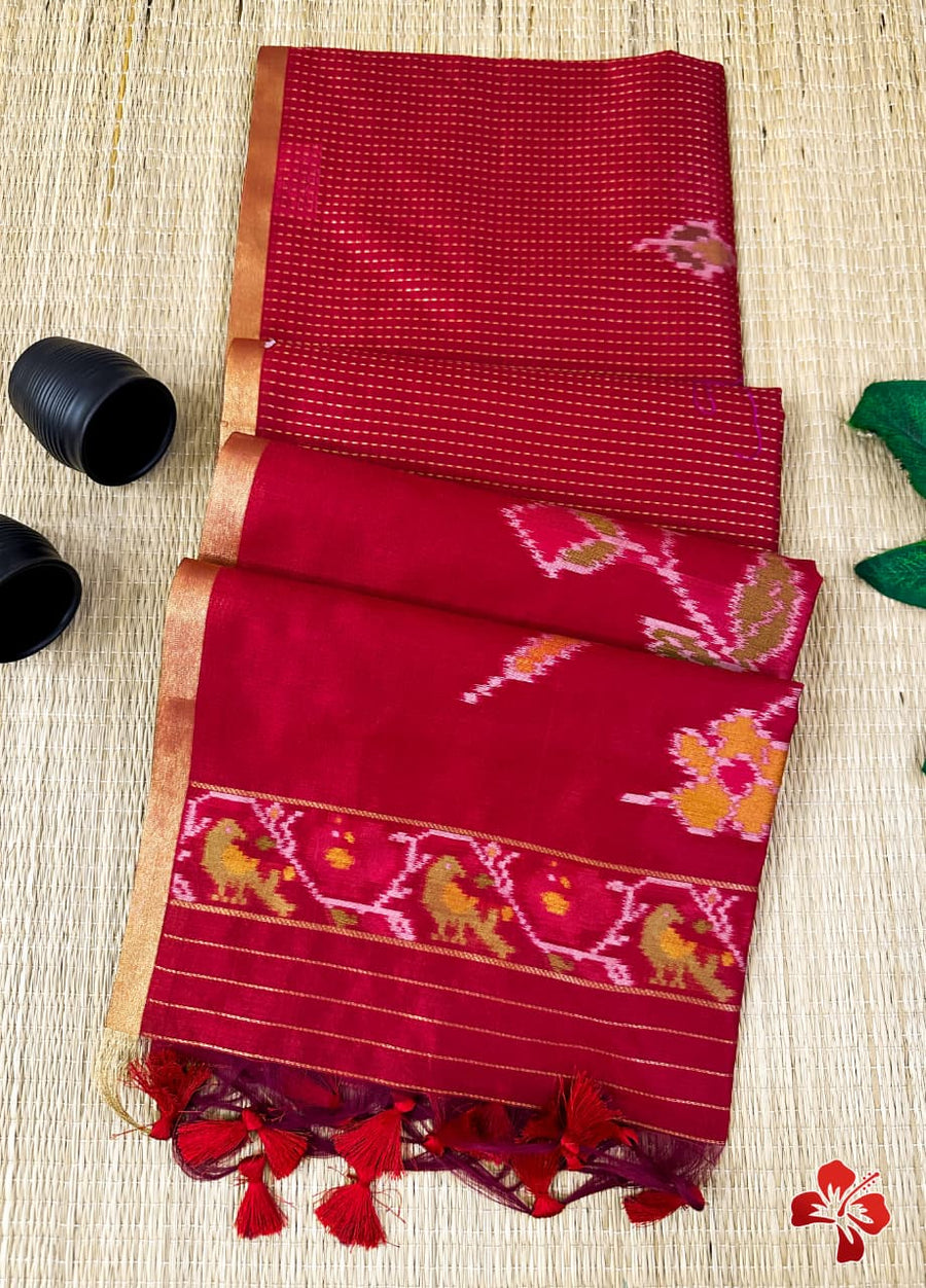 Ikkat Weaving